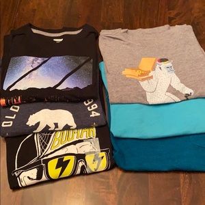 Bundle of 6 Old Navy long sleeve shirts